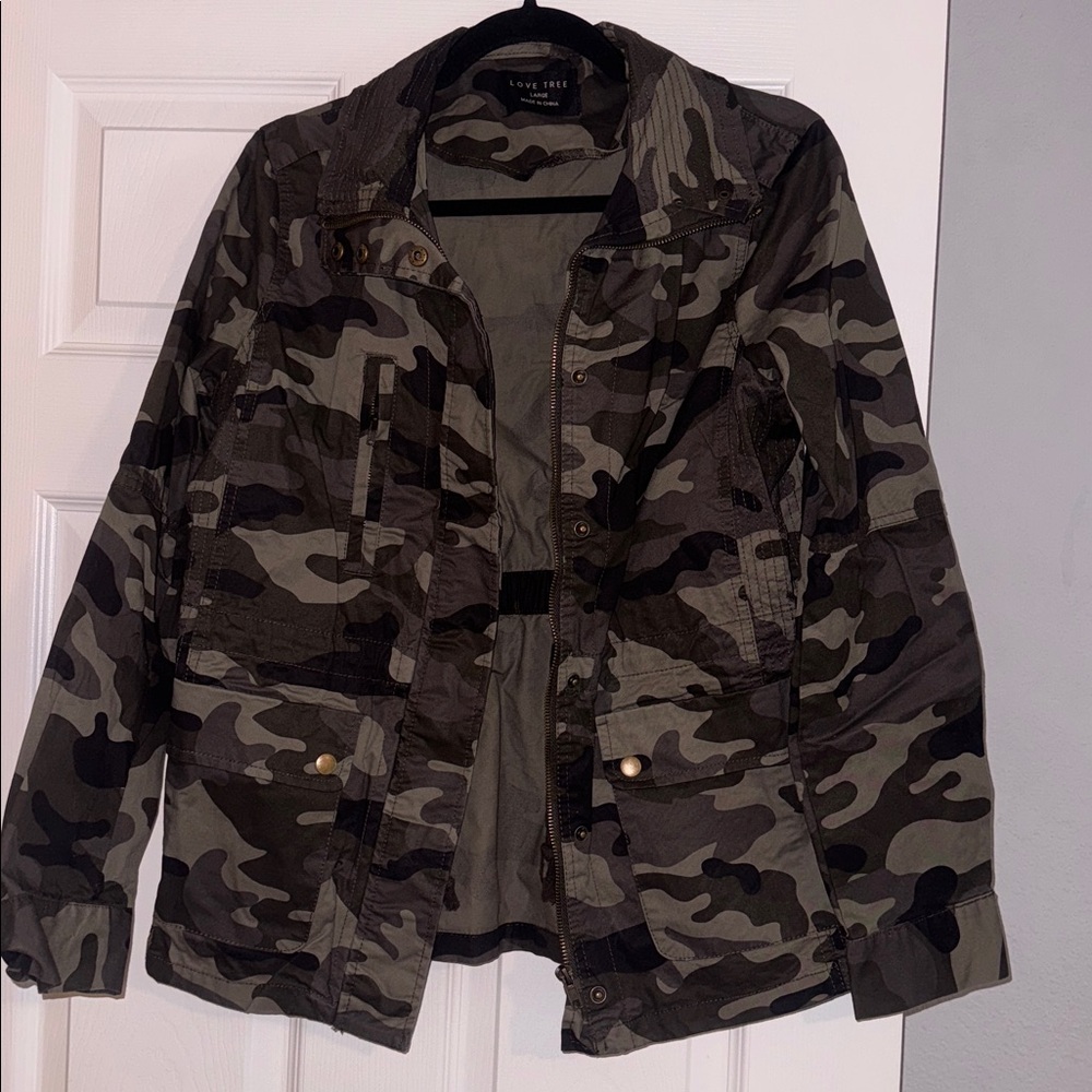 Camouflage Military Jacket